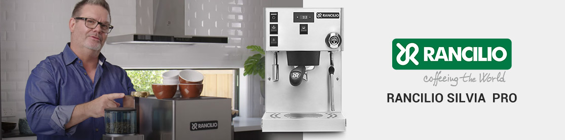 Een nieuwe testimonial voor de koffiemachine Rancilio Silvia Pro